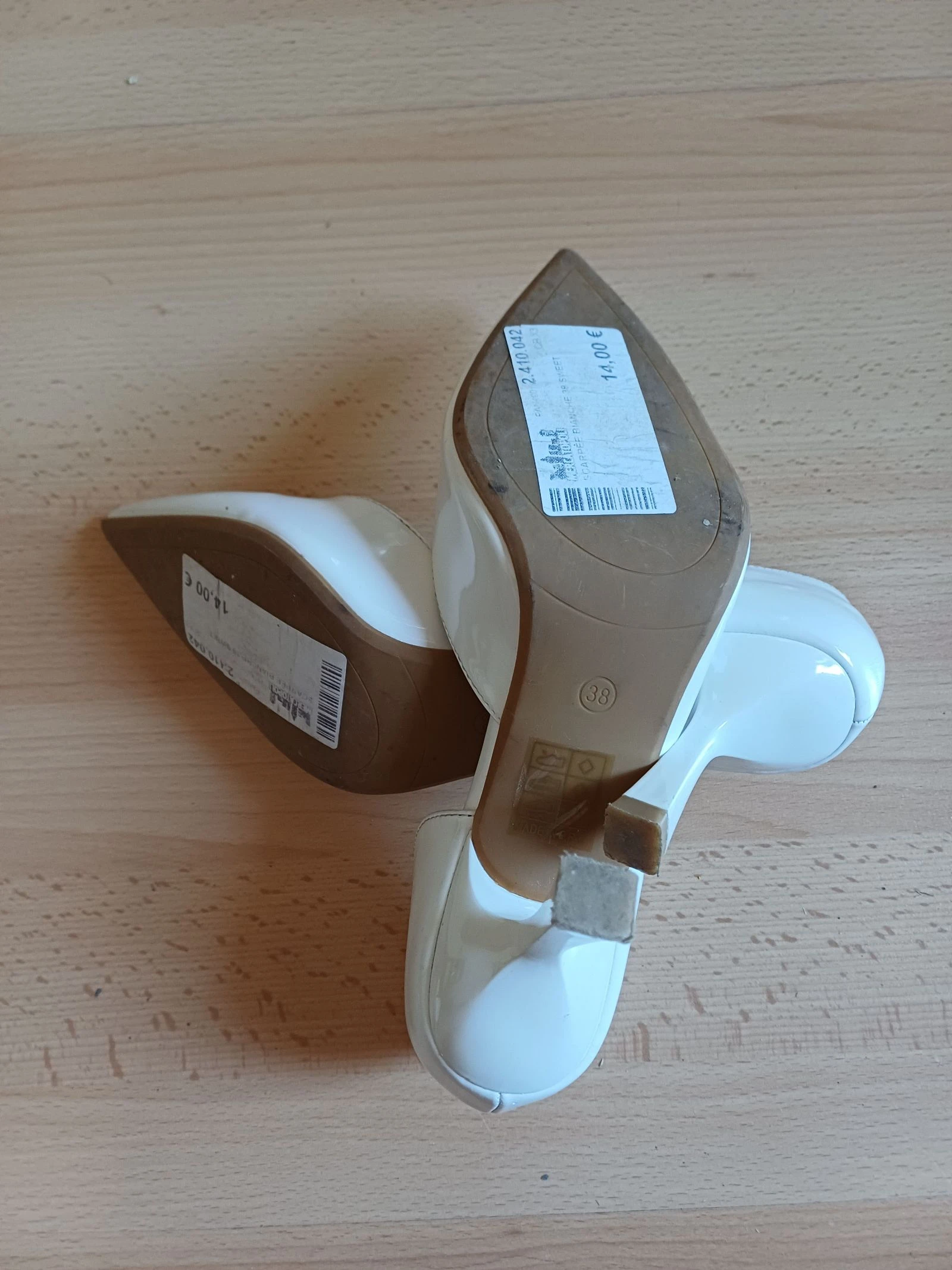 Lindos sapatos brancos 38 Sweet shoes – photo 4